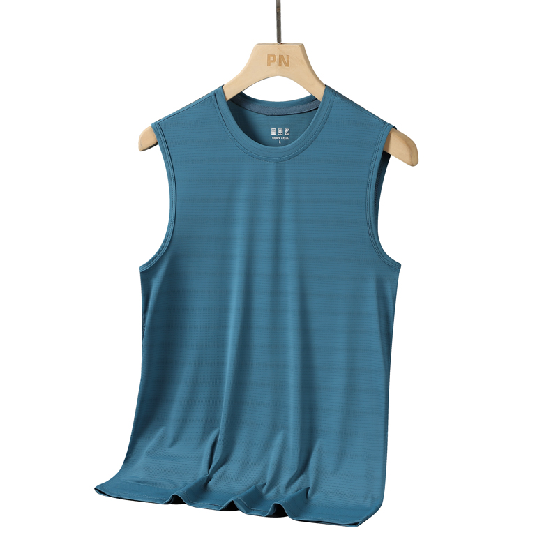 Sleeveless Undershirt - صيف جديد عالي الجودة الحرير الجليد